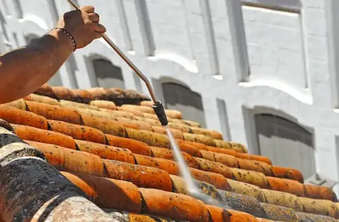 Nettoyage de toitures - Saint-Laurent-des-Arbres